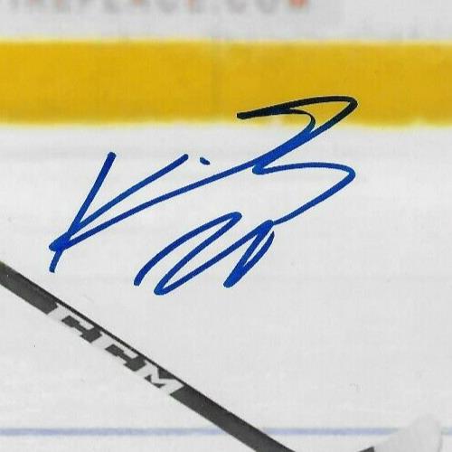 Signed Kieffer Bellows New York Islanders 8x10 Photo #2 AHL Marlies Original