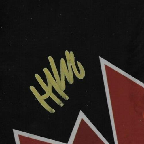 Photo originale signée Halli Krzyzaniak de l'équipe canadienne de hockey féminin 8x10 #3