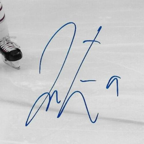 Photo 2 8x10 signée par Jessie Eldridge, équipe canadienne de hockey féminin de l'Université Colgate