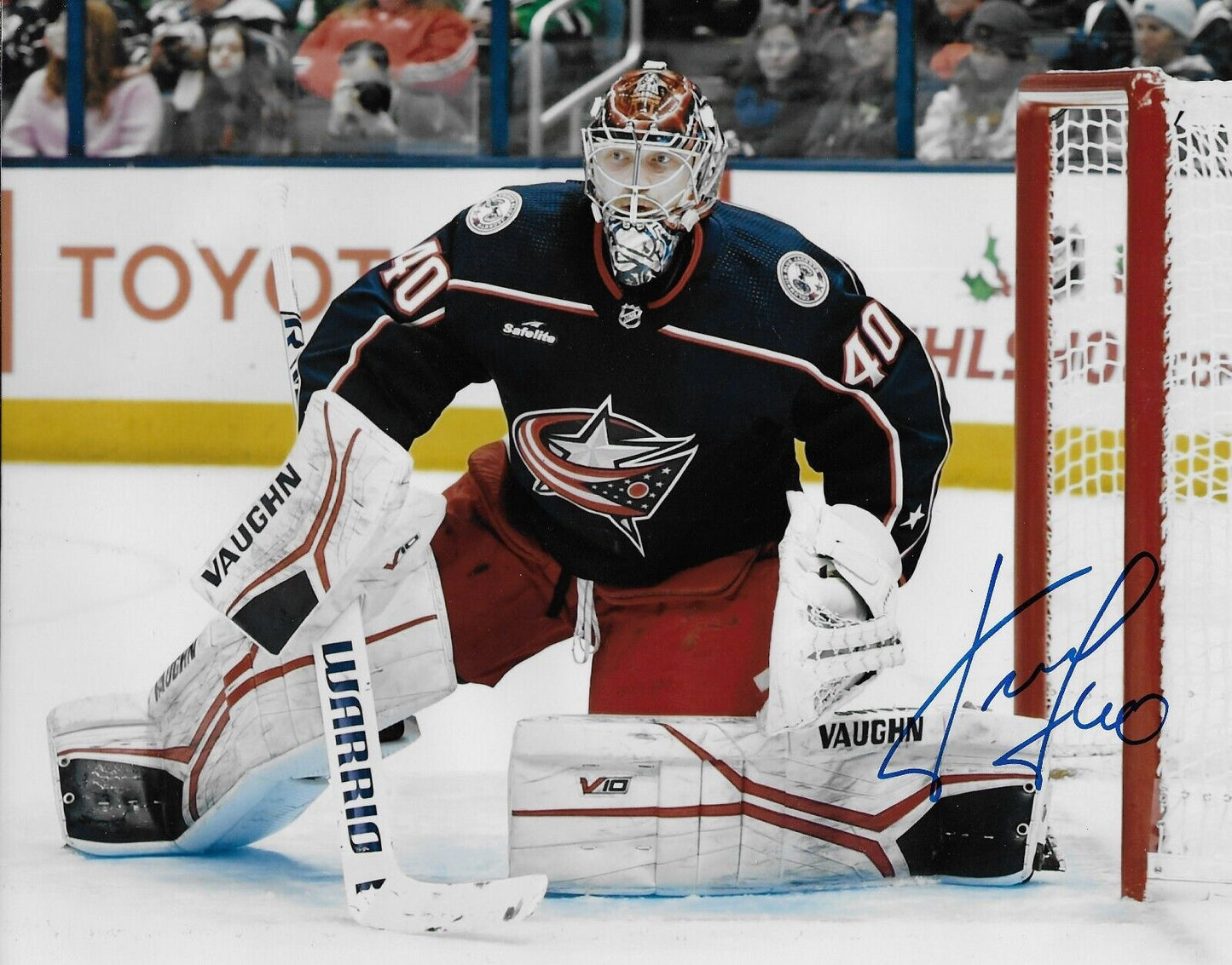 Signed Daniil Tarasov Columbus Blue Jackets Autographed 8x10 Photo #2 Original