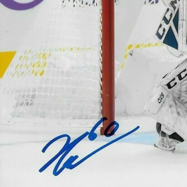 Signed Jet Greaves Columbus Blue Jackets Autographed 8x10 Photo #1 Original