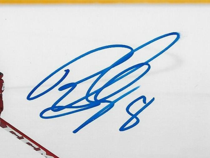 Signed Tobias Reider Arizona Coyotes Autographed 8x10 Photo #1 Original