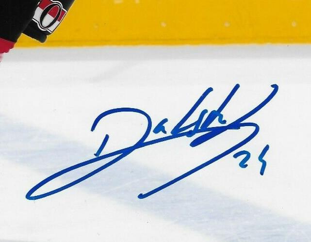 Signed Stephane Da Costa Ottawa Senators Autographed 8x10 Photo #1 Original