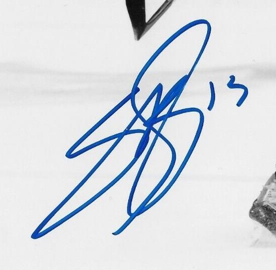 Signed Simon Benoit Anaheim Ducks Autographed 8x10 Photo #3 Original
