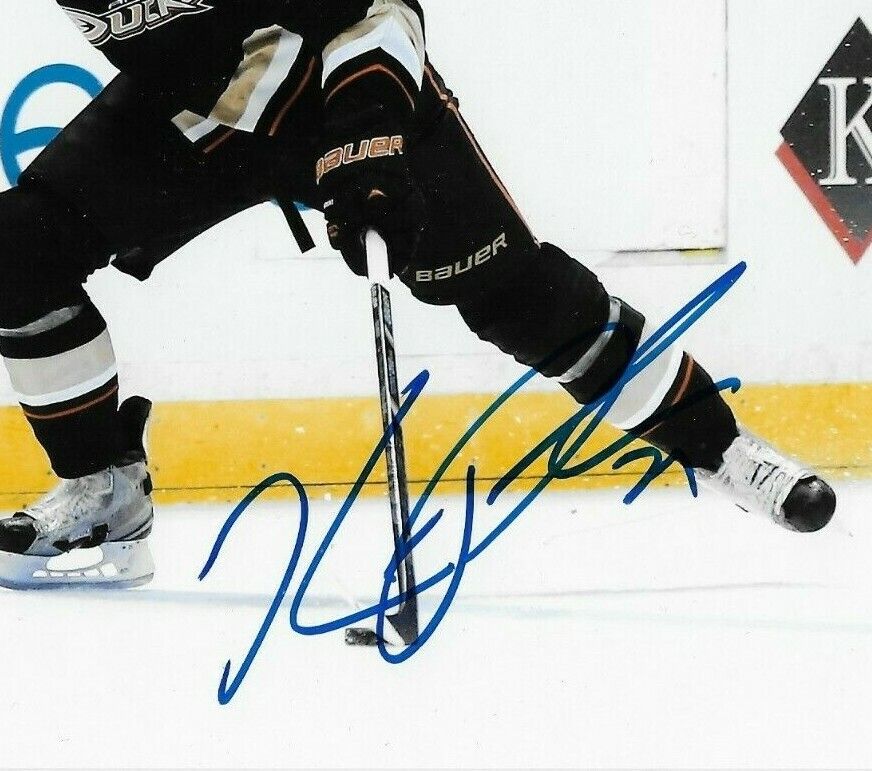 Signed Kyle Palmieri Anaheim Ducks Autographed 8x10 Photo #1 Original
