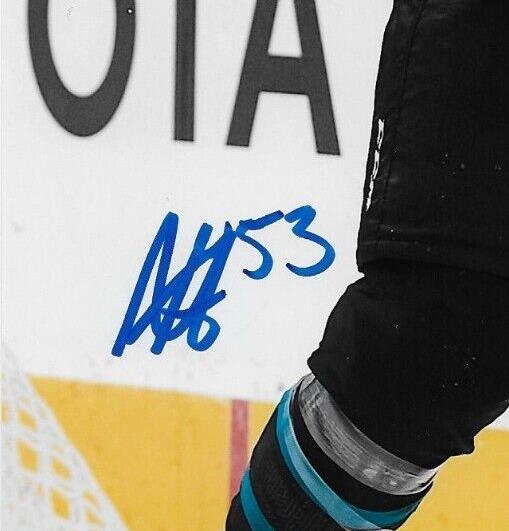 Signed Nicolas Meloche San Jose Sharks Autographed 8x10 Photo #2 Original