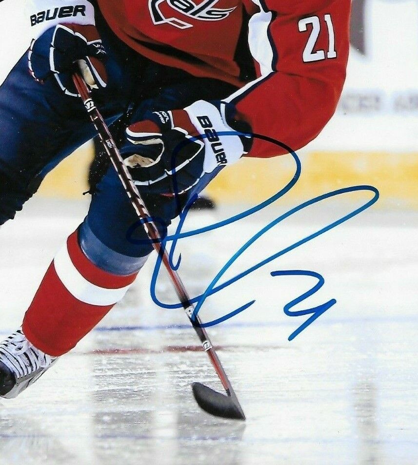 Signed Brooks Laich Washington Capitals Autographed 8x10 Photo #2 Original