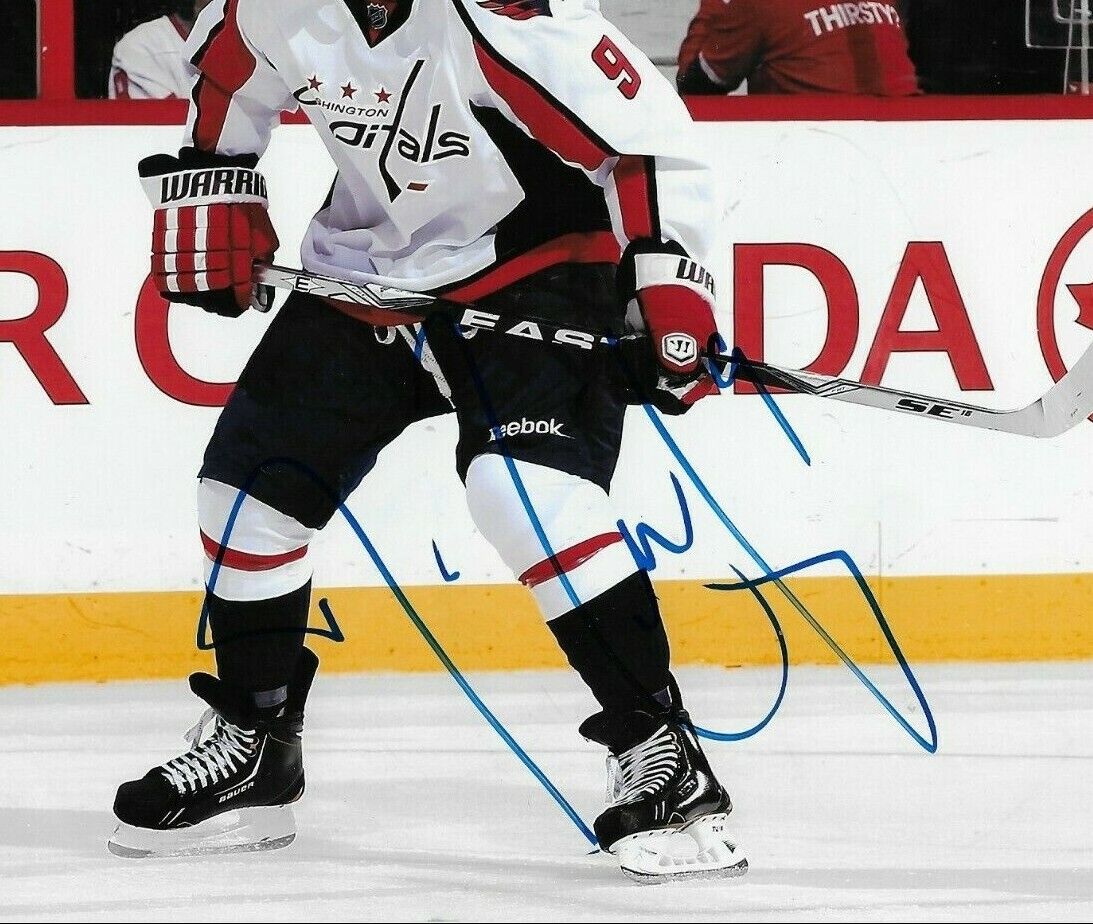 Photo autographiée 8x10 signée Mike Ribeiro des Capitals de Washington #2