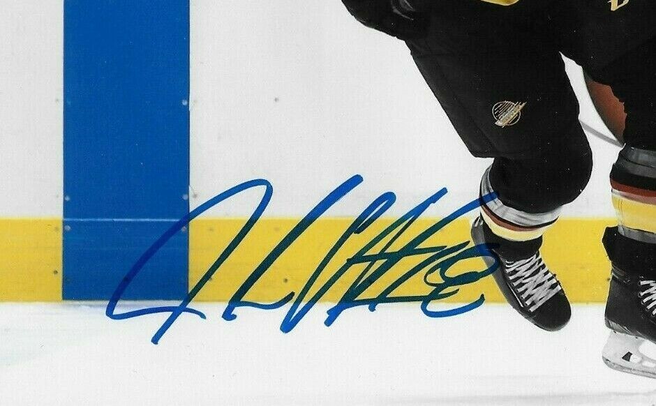 Signed Jake Virtanen Vancouver Canucks Autographed 8x10 Photo #3 Original