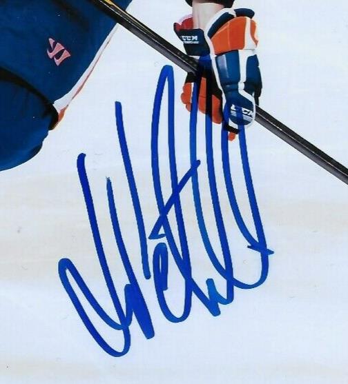 Photo autographiée 8x10 de Lennart Petrell des Oilers d'Edmonton #1