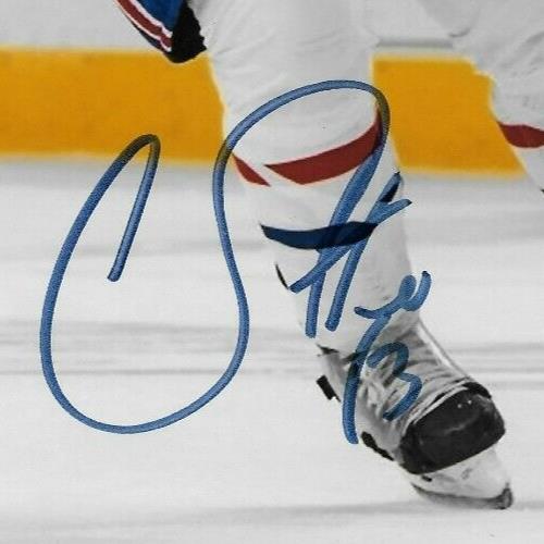 Photo autographiée 8x10 des Canadiens de Montréal signée Cédric Paquette #3 Original