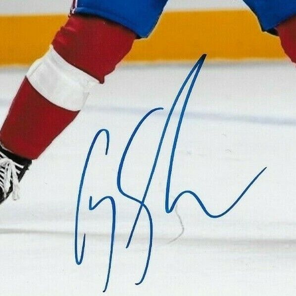 Photo autographiée 8x10 des Canadiens de Montréal signée Corey Schueneman #1