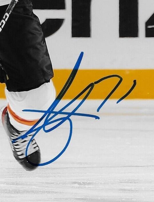 Signed Tyson Foerster Philadelphia Flyers Autographed 8x10 Photo #1 Original