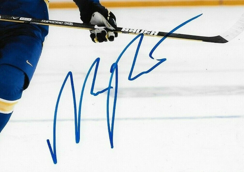 Signed Magnus Paajarvi Team Sweden Edmonton Oilers 8x10 Photo #3 Original