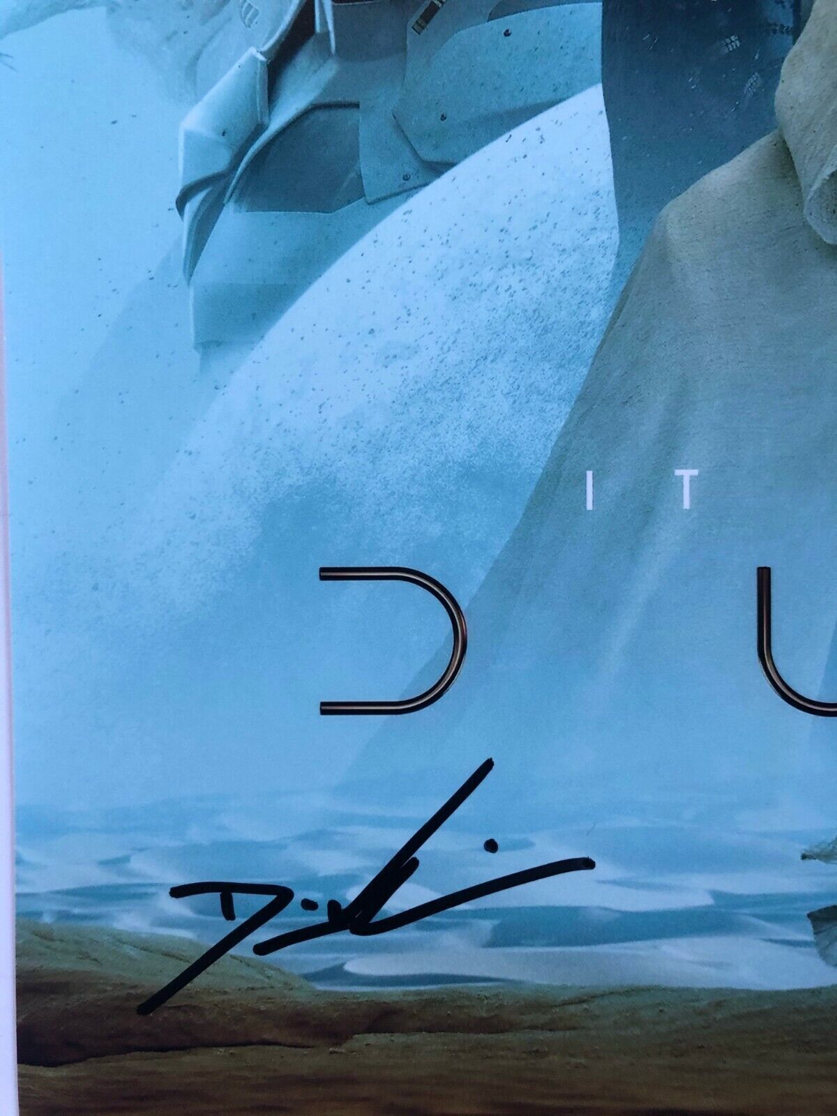 Autographed Dune 12x18 Photo signed by Denis Villeneuve JSA 2