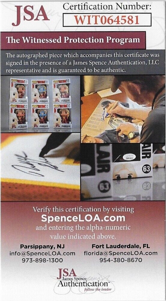 Photo 8x10 signée par Jake Allen des Canadiens de Montréal #23 Signature privée avec JSA