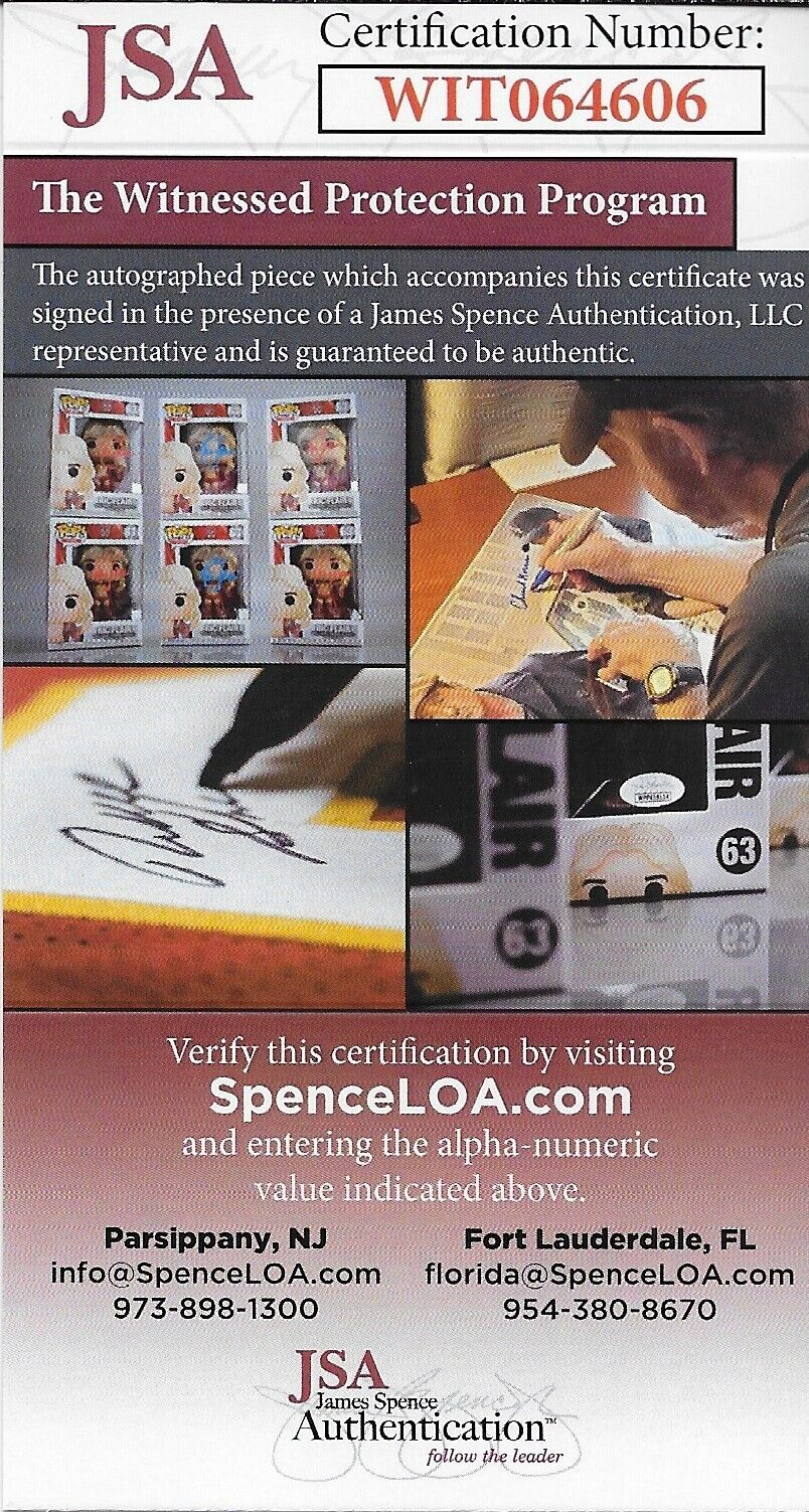 Photo 8x10 signée par Jake Allen, Canadiens de Montréal, n° 22, signature privée avec JSA