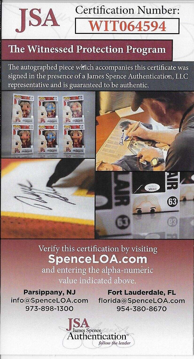 Photo 8x10 signée par Jake Allen des Canadiens de Montréal #21 Signature privée avec JSA