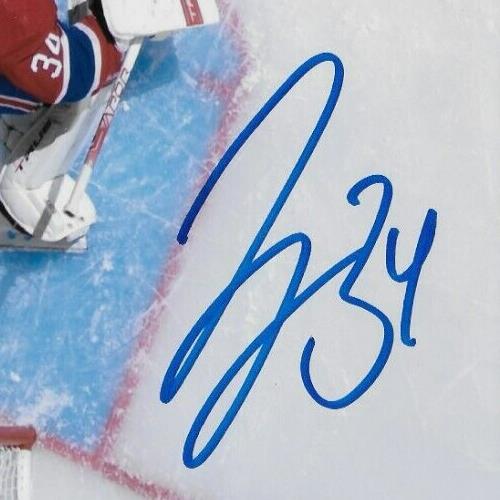Photo 8x10 signée par Jake Allen des Canadiens de Montréal #26 Signature privée avec JSA