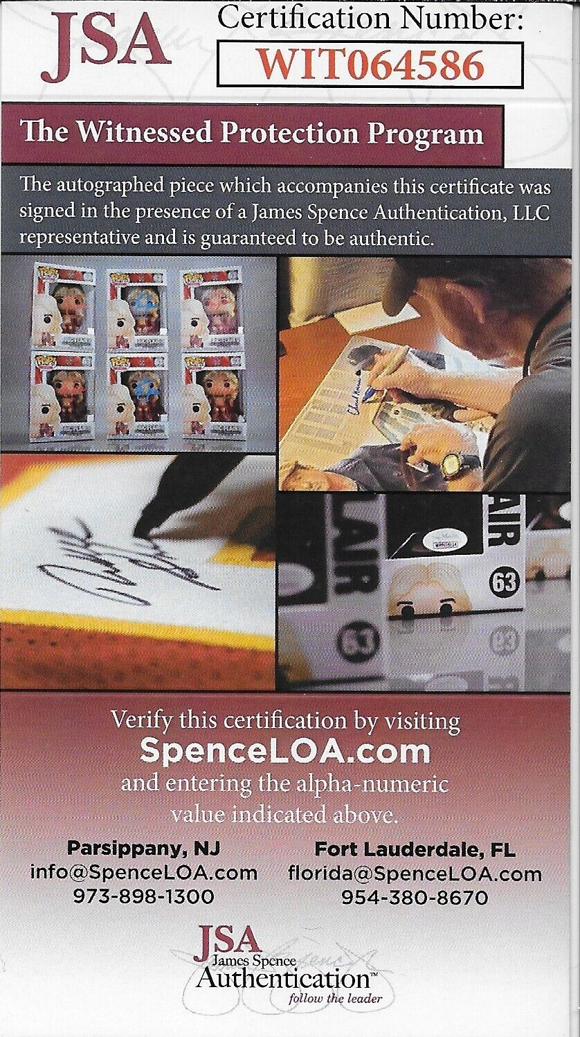 Photo 8x10 signée par Jake Allen des Canadiens de Montréal #26 Signature privée avec JSA