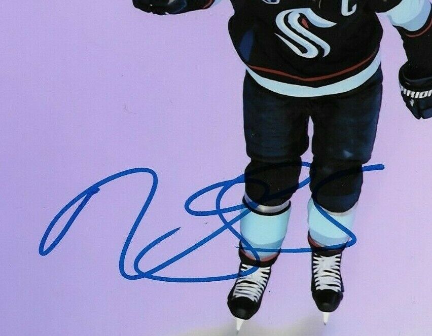 Signed Mark Giordano Seattle Kraken Autographed 8x10 Photo #5 Original