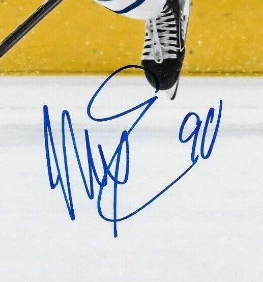 Photo 8x10 signée Max Ellis des Maple Leafs de Toronto #1 des Marlies de la AHL