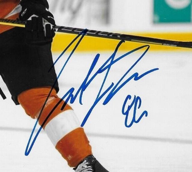 Signed Joel Farabee Philadelphia Flyers Autographed 8x10 Photo #2 Original