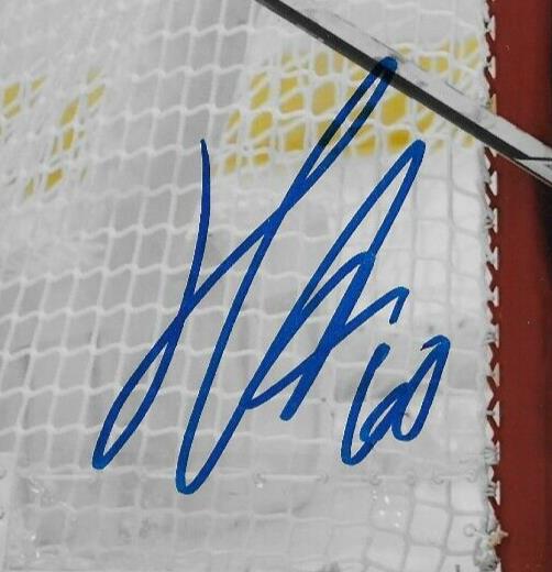 Signed Hugo Alnefelt Tampa Bay Lightning Autographed 8x10 Photo #1 Original
