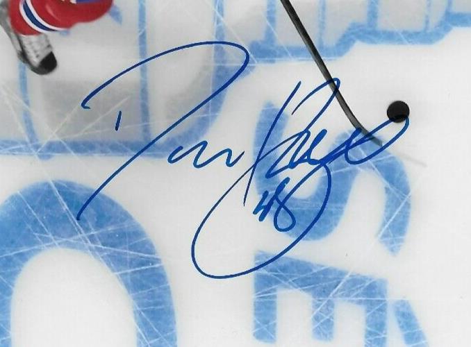 Signed Daniel Briere Montreal Canadiens Autographed 8x10 Photo #3 Original