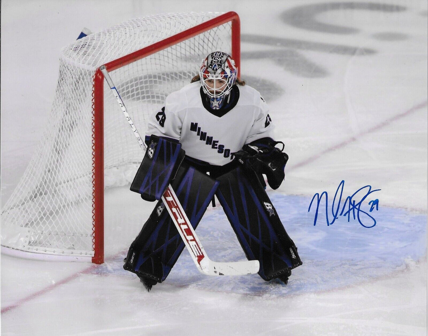 Signed Nicole Hensley PWHL Minnesota Frost Autographed 8x10 Photo #2 Original