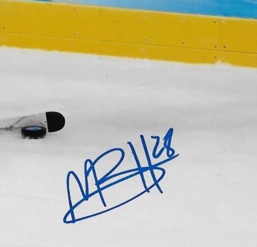 Photo 8x10 signée Micah Zandee-Hart de l'équipe canadienne de hockey féminin de la PWHL New York #1