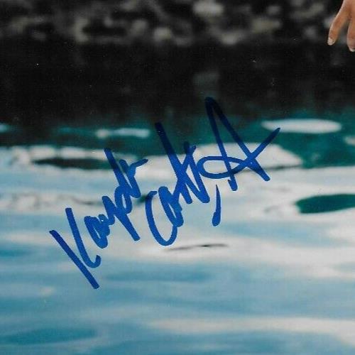 Photo autographiée 8x10 de Kayden Carter WWE NXT n°1 originale