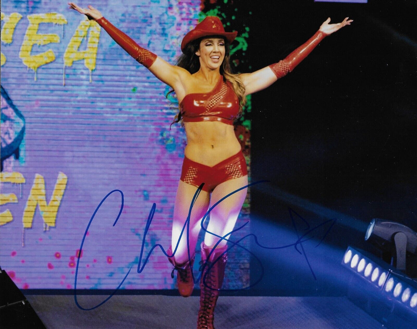 Signed Chelsea Green WWE NXT Autographed 8x10 Photo #5 Original