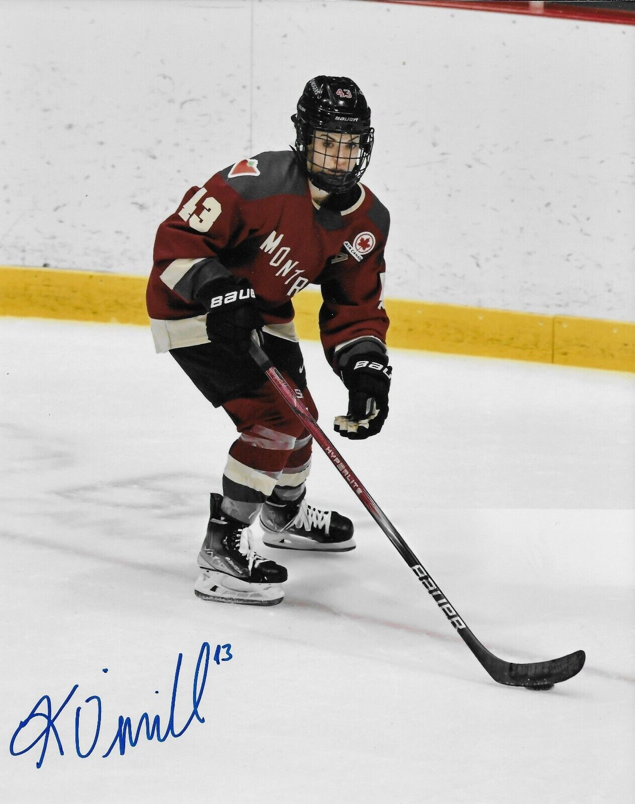 Signed Kristin O'Neill PWHL Montreal Womens Hockey autographed 8x10 Photo #5