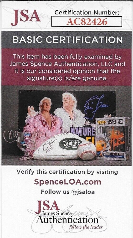 Signed Drew McIntyre Wrestling Autographed WWE 8x10 Photo #2 JSA Authentication