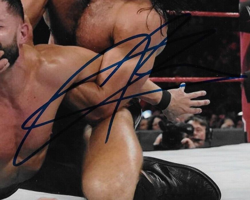 Signed Drew McIntyre Wrestling Autographed WWE 8x10 Photo #3 JSA Authentication