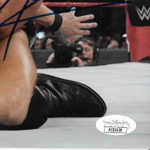 Signed Drew McIntyre Wrestling Autographed WWE 8x10 Photo #3 JSA Authentication