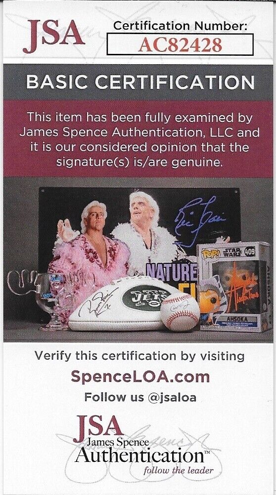 Signed Drew McIntyre Wrestling Autographed WWE 8x10 Photo #3 JSA Authentication