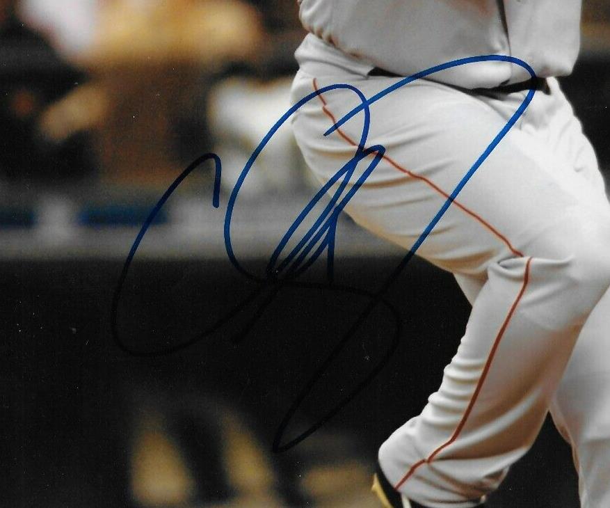 Photo autographiée 8x10 signée Cliff Floyd par les Red Sox de Boston #2