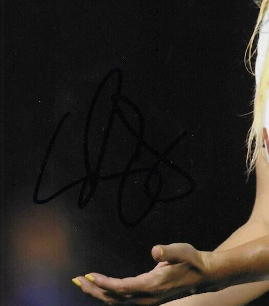 Signed Shelina Zadorsky Team Canada Womens Soccer 8x10 Photo #7 Original