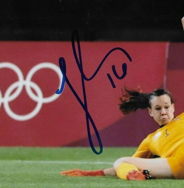 Signed Janine Beckie Team Canada Womens Soccer Autographed 8x10 Photo 5 Original