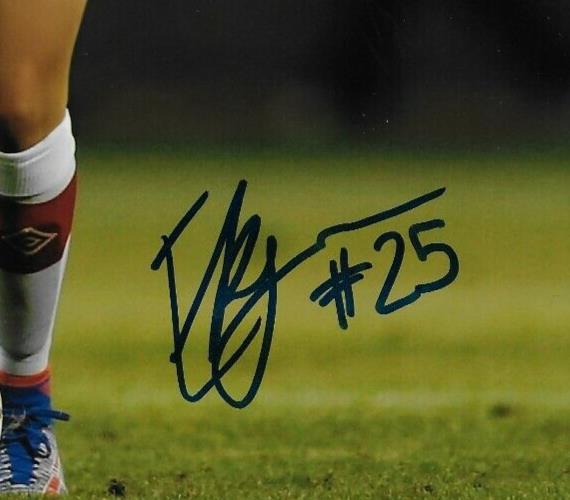 Signed Emma Regan Team Canada Womens Soccer Autographed 8x10 Photo #1 Original