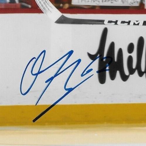 Signed Owen Beck Montreal Canadiens 2022 Draft Pick 8x10 Photo #4 Original