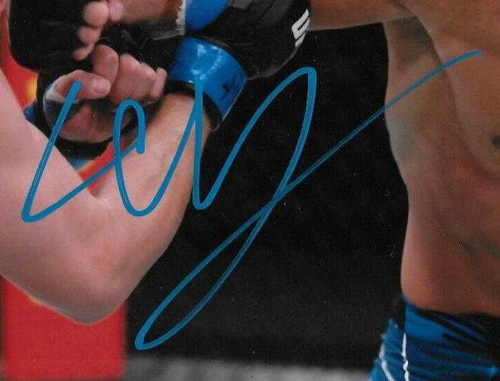 Photo autographiée 8x10 de Natan Levy UFC MMA n°1 originale