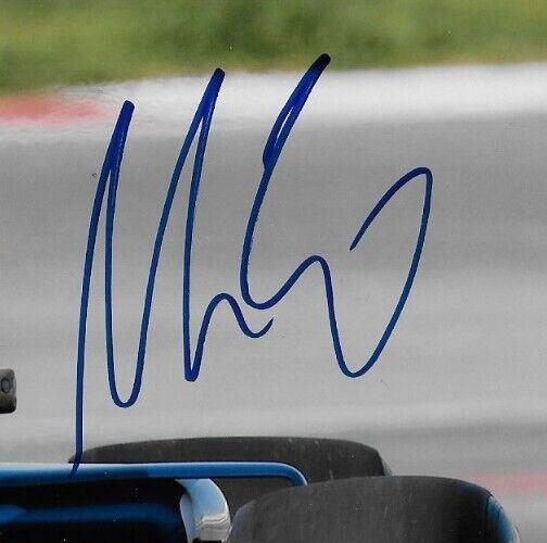 Photo 8x10 signée Marcus Ericsson, pilote de Formule 1 Sauber Racing #1 Original