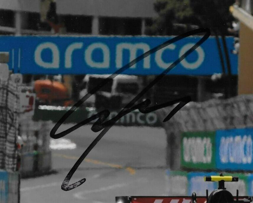 Signed Nico Hulkenberg Formula 1 Haas Ferrari Racing 8x10 Photo #1 Original
