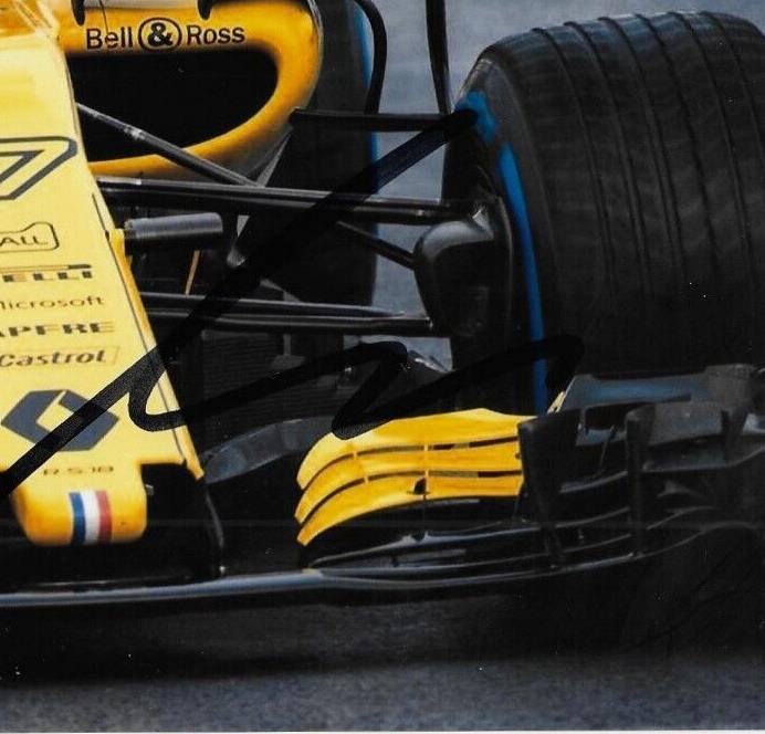 Signed Nico Hulkenberg Formula 1 Renault Racing 8x10 Photo #9 Original