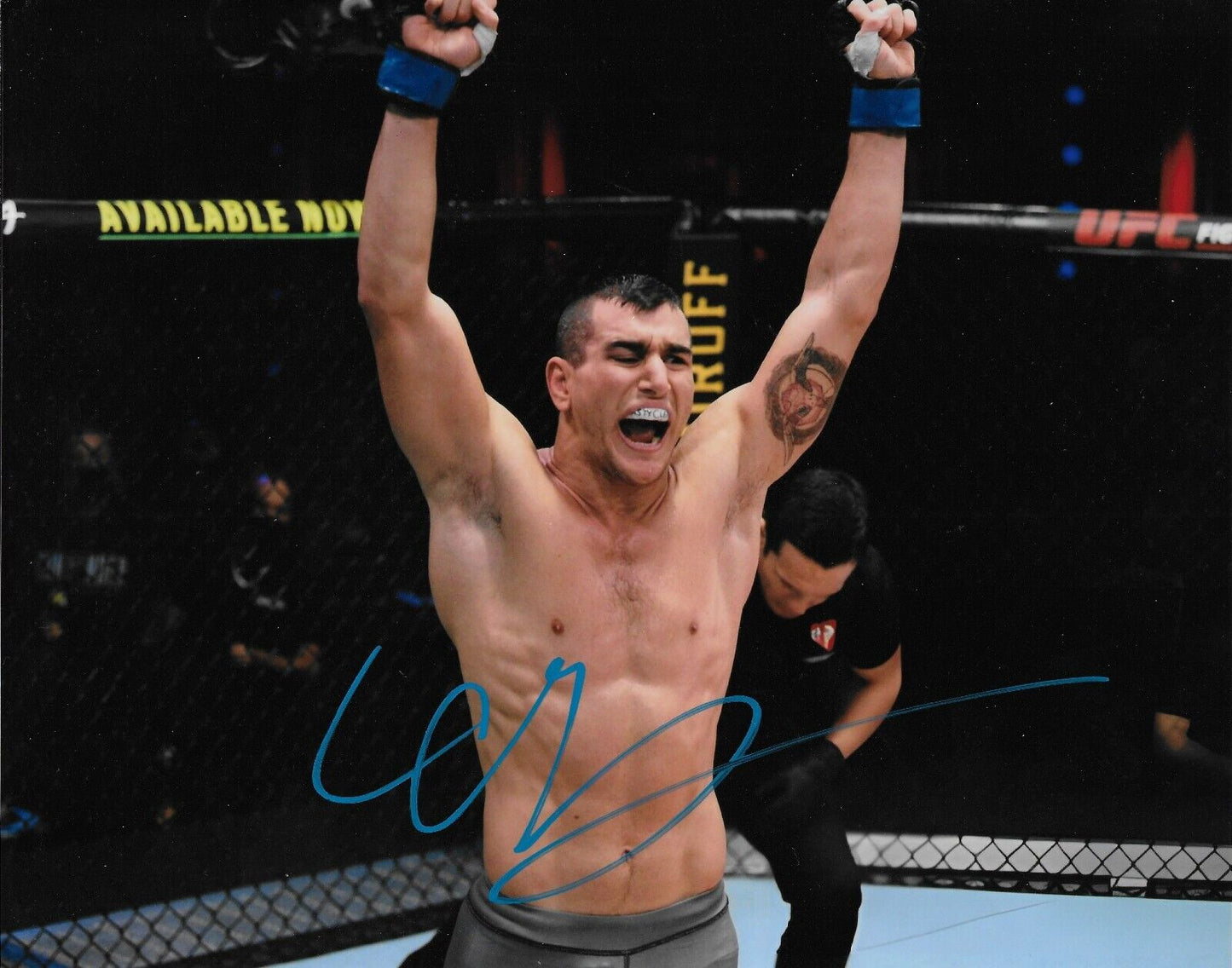 Signed Natan Levy UFC MMA Autographed 8x10 Photo #7 Original