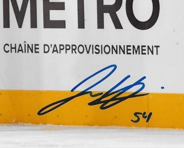 Signed Jordan Harris Montreal Canadiens Autographed 8x10 Photo #7 Original