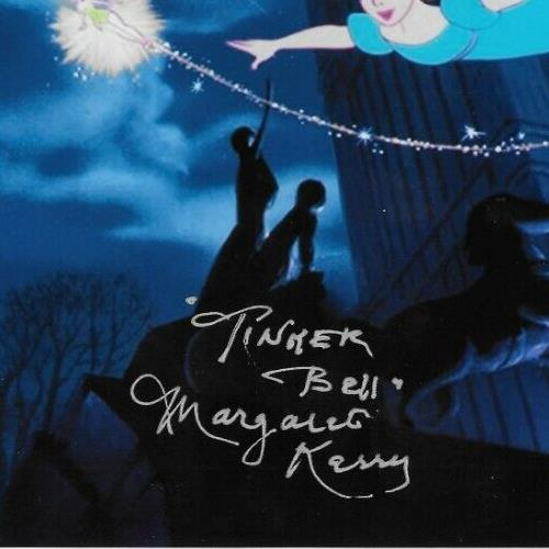 Signed Margaret Kerry Tinker Bell Peter Pan 8x10 Photo 2 with JSA Authentication